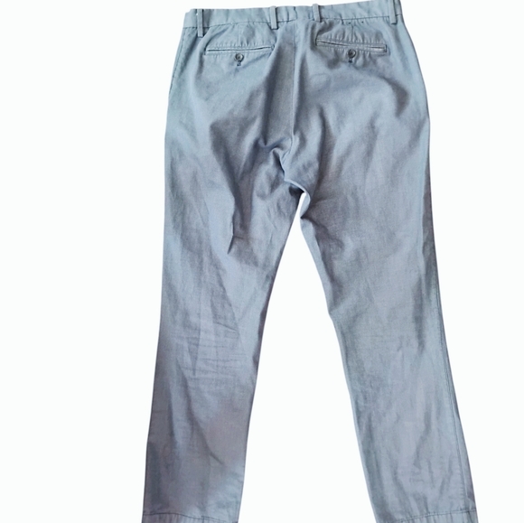 Banana Republic Kentfield Pant – Men’s Tailored Dress Pants Pewter Blue. - Picture 4 of 10